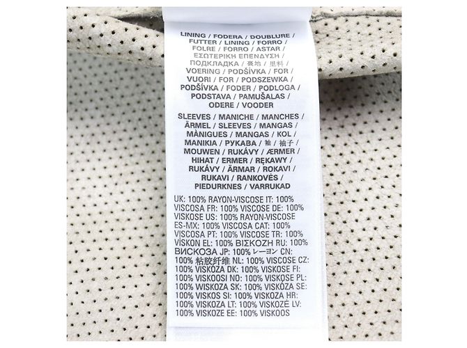 Autre Marque Diesel L-CLIME Lammfelllederjacke Braun - Ansicht 12