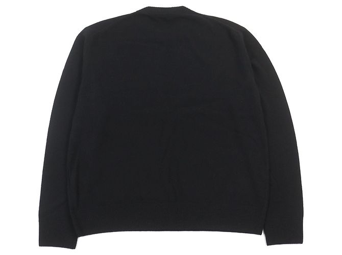 Dior Archives Labels Wool Knit Black - view 3
