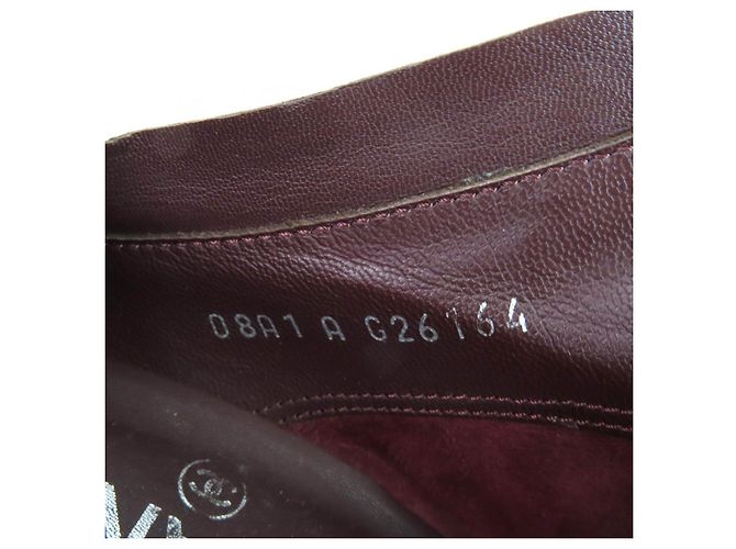 Timeless Chanel Leder Stiefeletten Schwarz - Ansicht 13