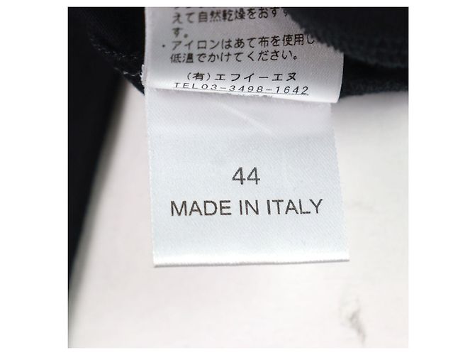 Autre Marque Camiseta de algodón con logo ANTICIPO INZOLIA Negro - vista 10