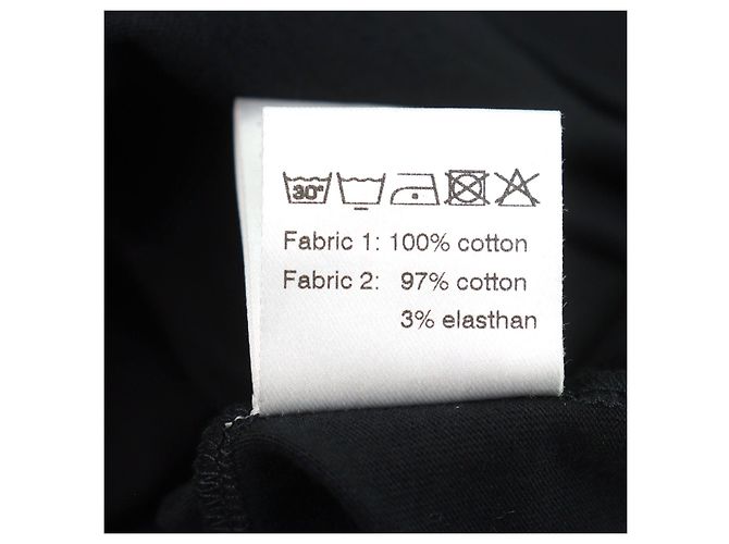 Autre Marque Camiseta de algodón con logo ANTICIPO INZOLIA Negro - vista 11