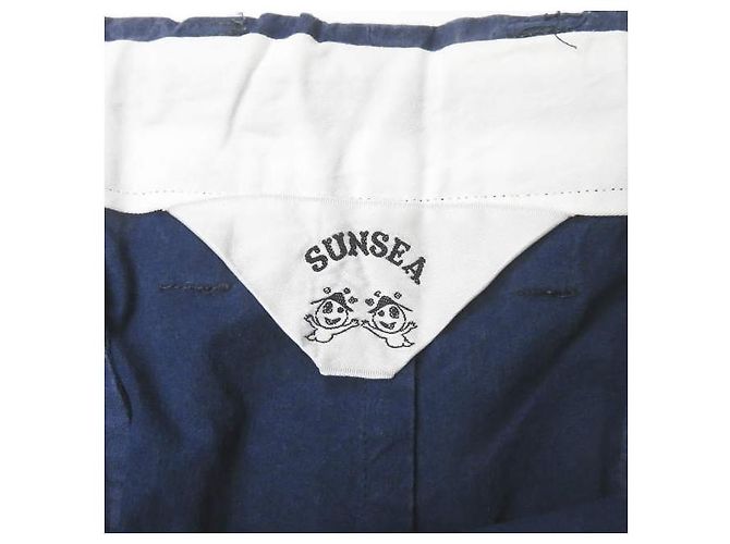 Autre Marque SUNSEA Sound Baumwoll-Hose mit schmalem Bein - Ansicht 3