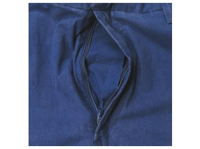 Autre Marque SUNSEA Sound Baumwoll-Hose mit schmalem Bein - Ansicht 6