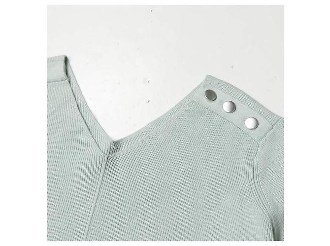 Autre Marque Ray BEAMS Strickpullover aus Viskosemischung Blau - Ansicht 4