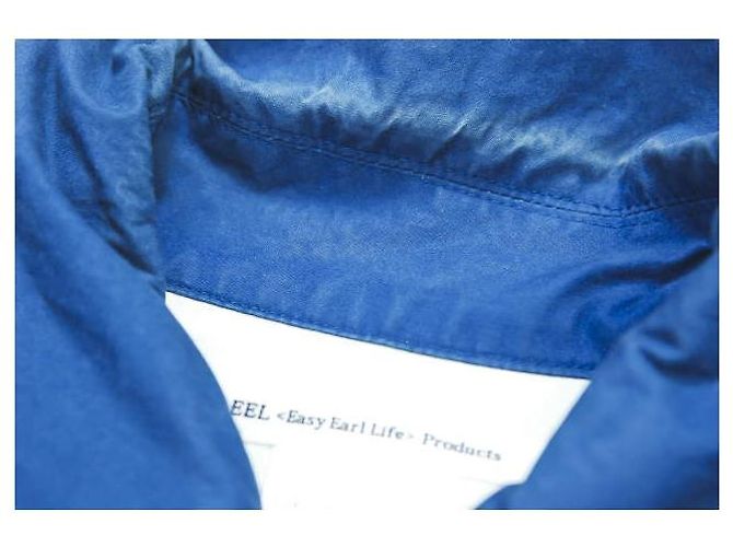 Autre Marque Cappotto EEL SAKURA Cappotto in cotone Blu - vista 4