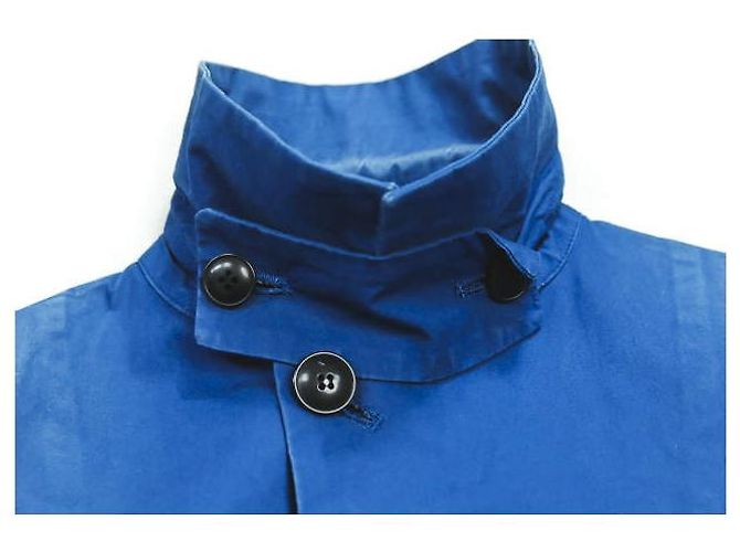 Autre Marque Cappotto EEL SAKURA Cappotto in cotone Blu - vista 5