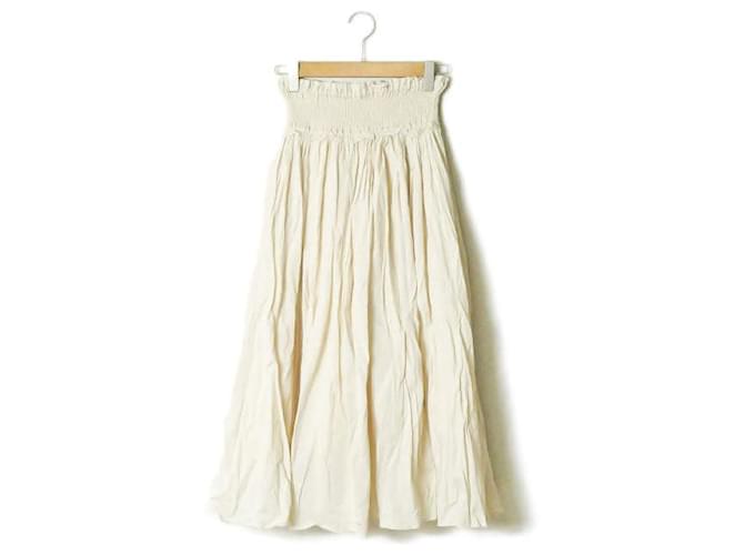 Autre Marque Falda de algodón Ray BEAMS 18SS Beige - vista 2