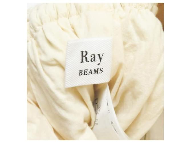 Autre Marque Falda de algodón Ray BEAMS 18SS Beige - vista 3