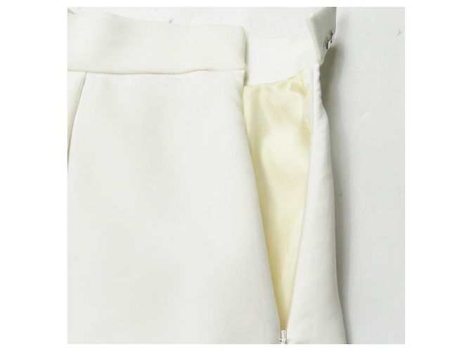 Autre Marque Gonna plissettata in misto Demi-Luxe BEAMS Bianco - vista 4