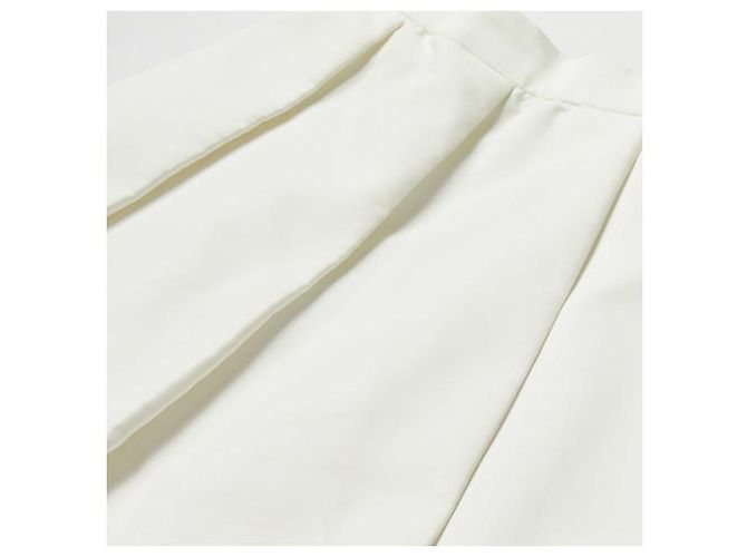 Autre Marque Gonna plissettata in misto Demi-Luxe BEAMS Bianco - vista 6