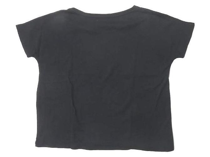 Autre Marque Camiseta de cuello redondo de algodón y poliéster SHIPS Negro - vista 2