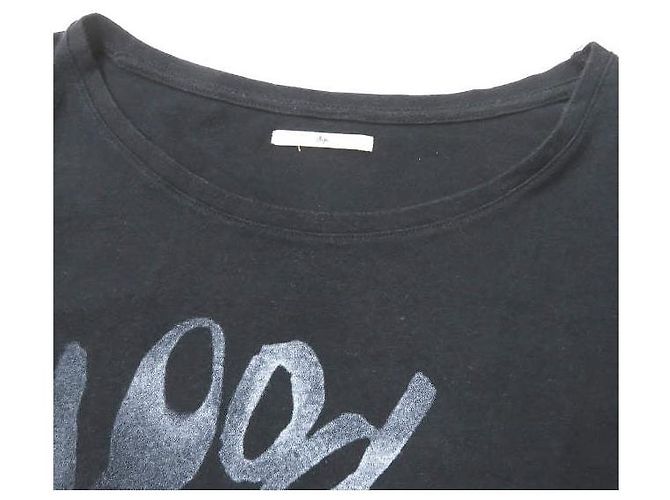 Autre Marque Camiseta de cuello redondo de algodón y poliéster SHIPS Negro - vista 4