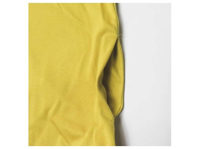 Autre Marque Vestido sin mangas J&M Davidson de algodón lyocell Amarillo - vista 8