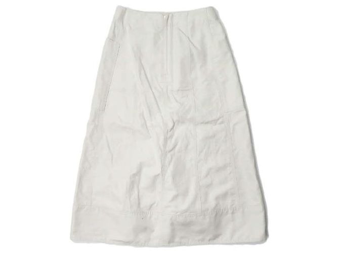 Autre Marque Falda de mezcla de lino Drawer Beige - vista 2