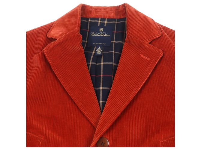 Autre Marque Chaqueta de algodón Brooks Brothers Naranja - vista 2
