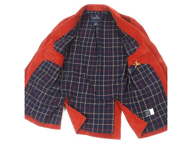 Autre Marque Chaqueta de algodón Brooks Brothers Naranja - vista 4