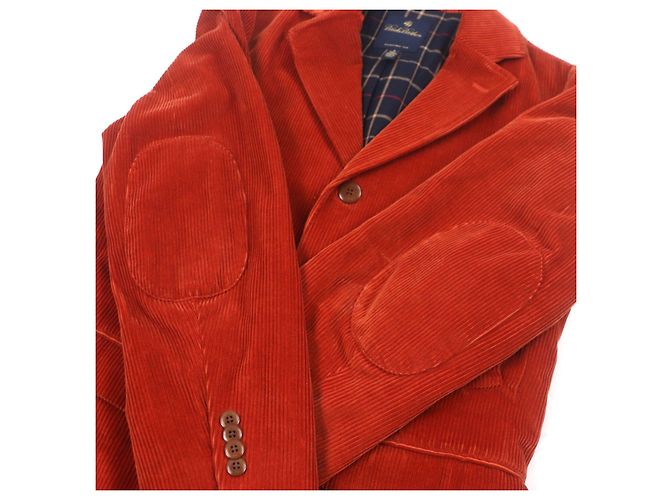 Autre Marque Chaqueta de algodón Brooks Brothers Naranja - vista 5