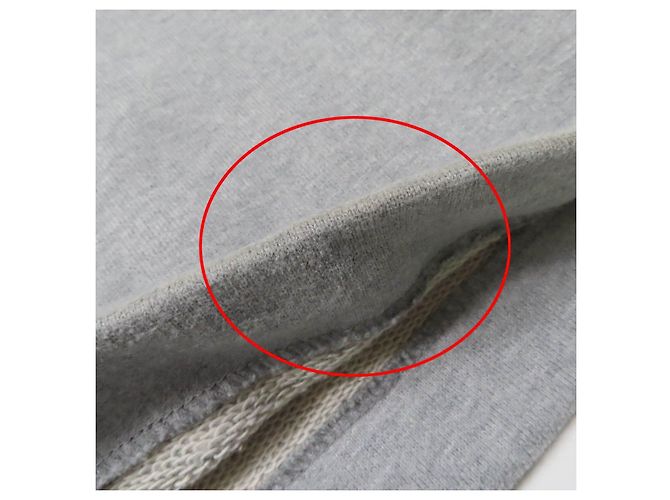 Miu Miu Pantalones de algodón polar con logo MIUMIU Gris - vista 13