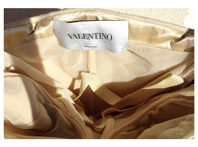 Valentino schickes Kleid Original! Neu Größe 42 IT Beige - Ansicht 6