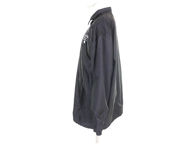 Chaqueta de poliamida reciclada Prada Negro - vista 2