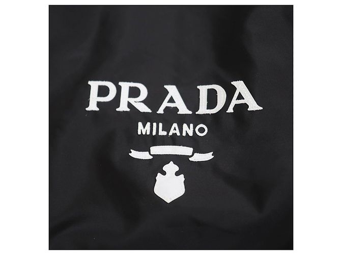 Chaqueta de poliamida reciclada Prada Negro - vista 6