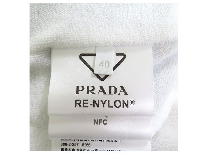 Chaqueta de poliamida reciclada Prada Negro - vista 9
