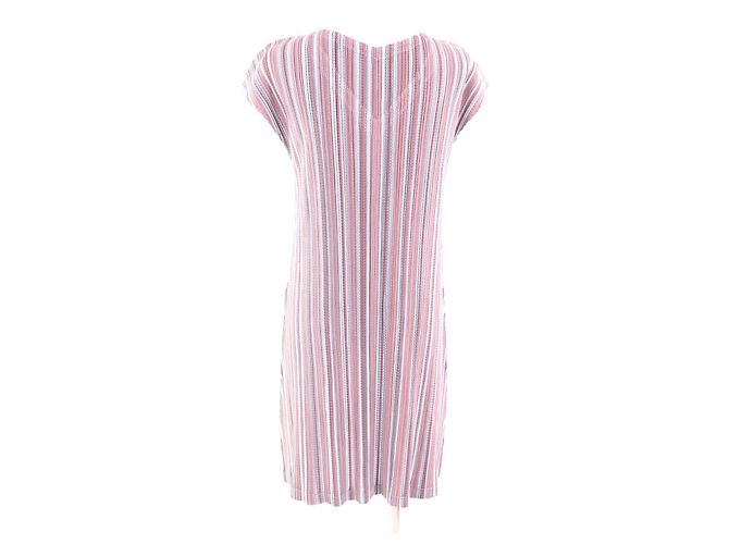 Issey Miyake Tunika Kleid PLEATS PLEASE PP21-JT566 Mehrfarben - Ansicht 3