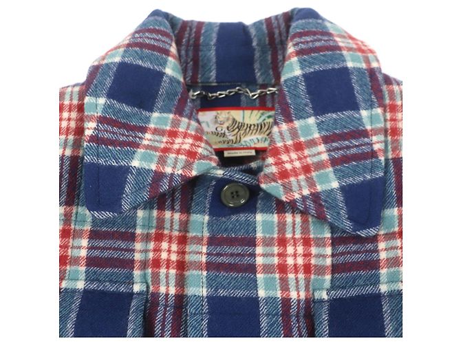 Chaqueta de Lana GUCCI TIGER de Gucci Azul - vista 2