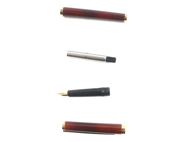 Autre Marque Pluma de plata 925 Dupont Castaño - vista 4