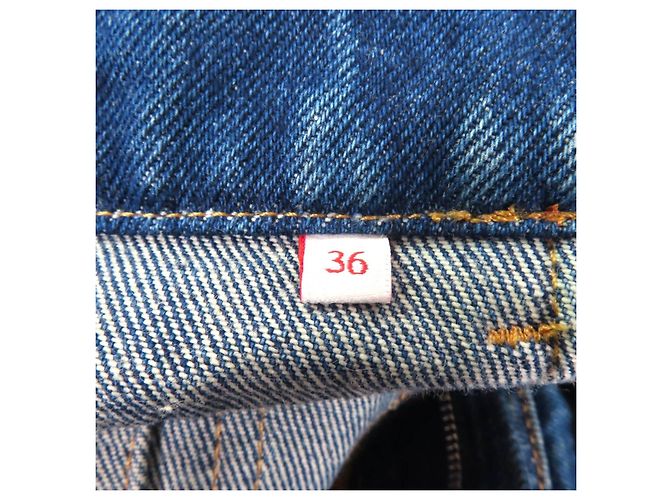 Shorts in denim di cotone decorati con gioielli Valentino Fruit Blu - vista 9
