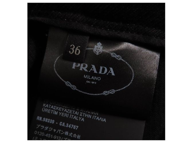 Prada Virgin wool Pants Black - view 10