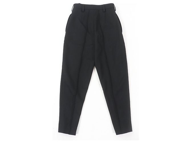 Prada Virgin wool Pants Black - view 2