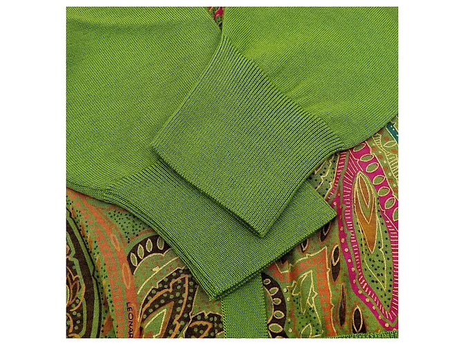 Autre Marque Cárdigan LEONARD FASHION Verde - vista 5