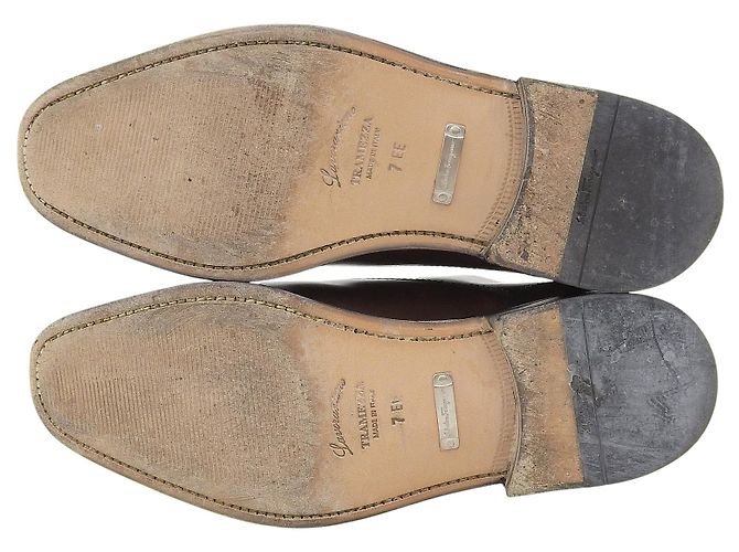 Leder Monk Strap Schuhe von Salvatore Ferragamo Braun - Ansicht 6