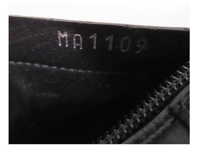 Stivaletti in pelle Monogram Louis Vuitton Nero - vista 11