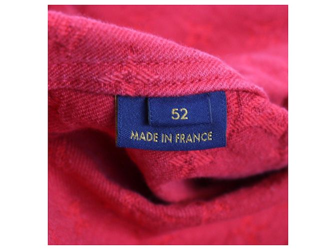 Chaqueta de mezclilla Monogram Louis Vuitton Roja - vista 11