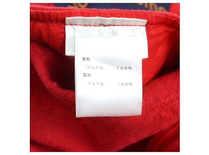 Chaqueta de mezclilla Monogram Louis Vuitton Roja - vista 12