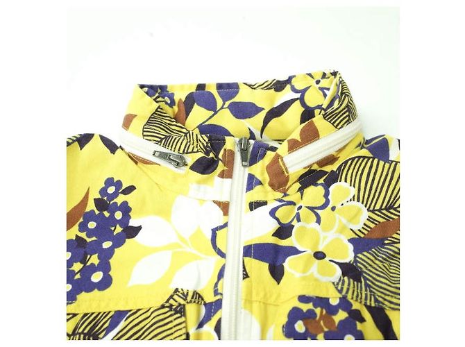 Autre Marque Giacca in cotone Battenwear Giallo - vista 4