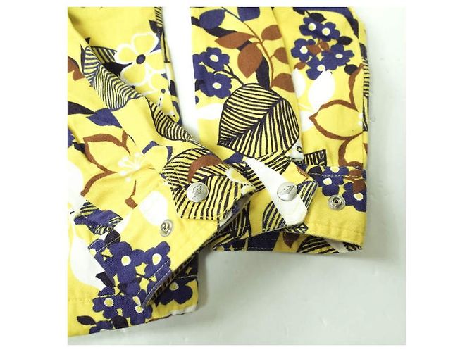 Autre Marque Giacca in cotone Battenwear Giallo - vista 7