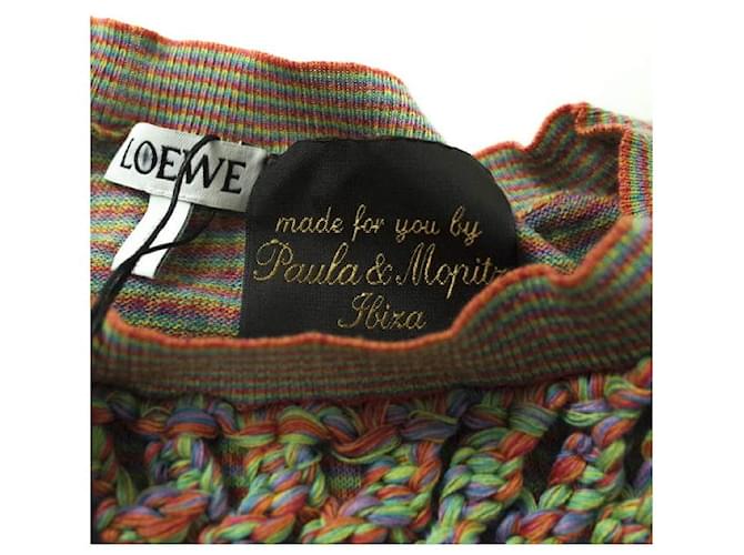 Loewe Paula Net Sweater Baumwollstrickpullover Limited Mehrfarben - Ansicht 9
