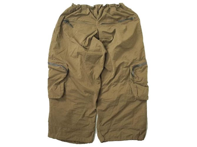 Autre Marque Pantalón cargo BAL RIPSTOP ZIP HEM CREW 3 4 Castaño Chocolate - vista 2