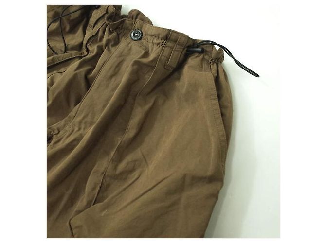 Autre Marque Pantalón cargo BAL RIPSTOP ZIP HEM CREW 3 4 Castaño Chocolate - vista 4