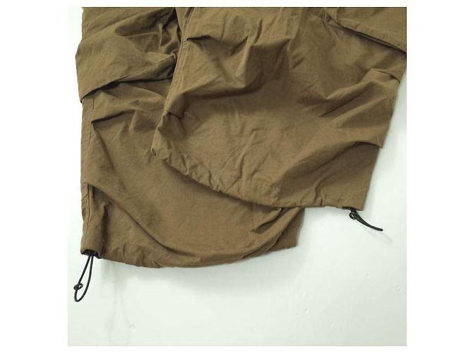 Autre Marque Pantalón cargo BAL RIPSTOP ZIP HEM CREW 3 4 Castaño Chocolate - vista 6