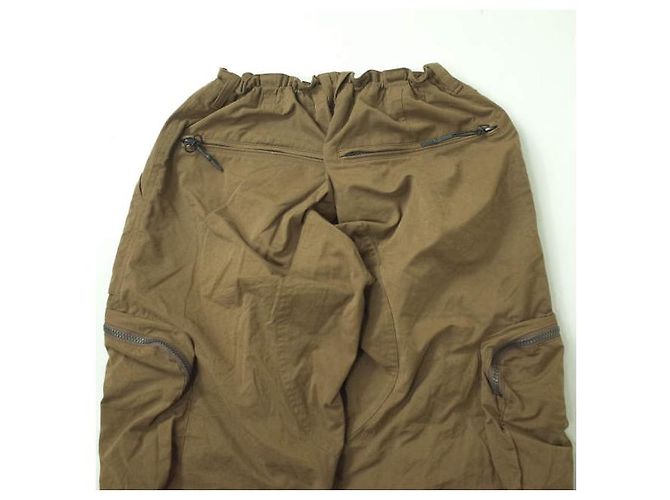 Autre Marque Pantalón cargo BAL RIPSTOP ZIP HEM CREW 3 4 Castaño Chocolate - vista 7