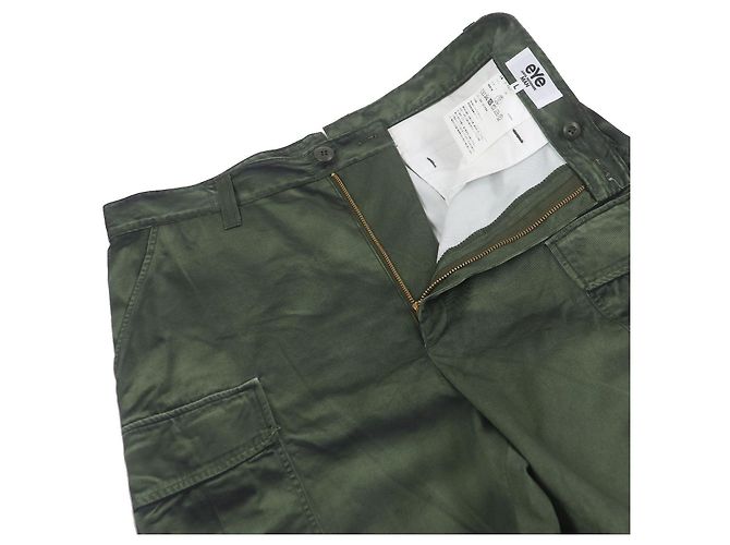 Autre Marque Pantalones con impresión transfer eYe COMME des GARCONS JUNYA WATANABE MAN Verde Caqui - vista 3
