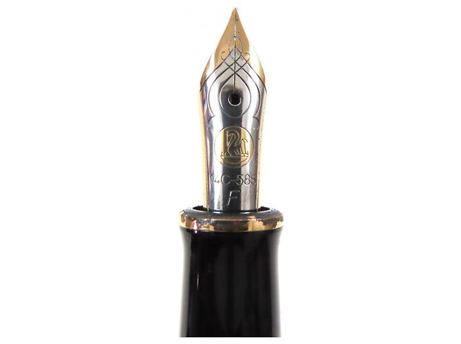 Autre Marque Pluma Pelikan Sovereign 14K Verde - vista 5