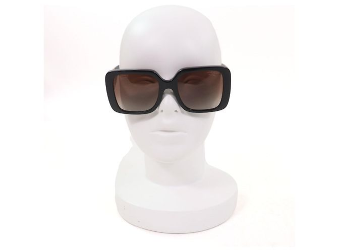 Timeless Gafas de sol cuadradas COCO Mark de Chanel Negro - vista 2