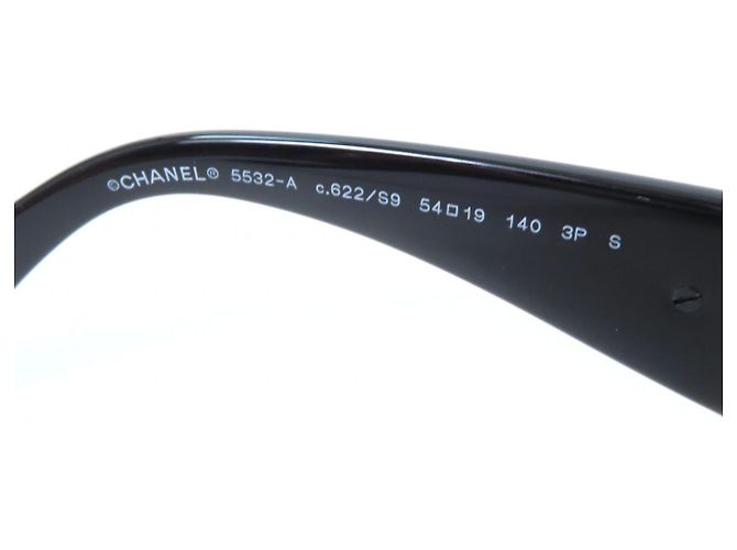 Timeless Gafas de sol cuadradas COCO Mark de Chanel Negro - vista 9