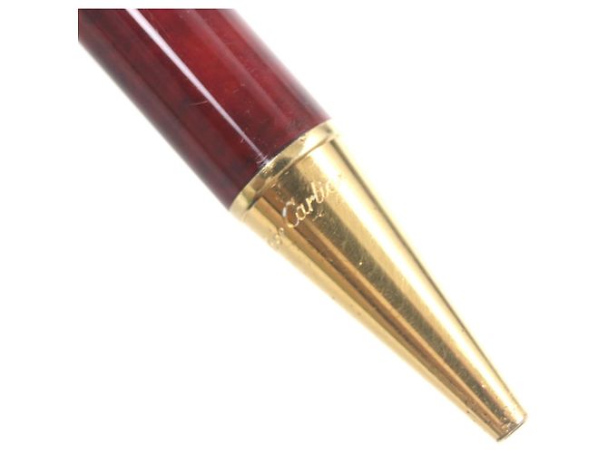 Bolígrafo Cartier Trinity en oro rojo Roja - vista 7