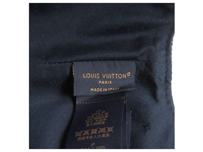 Baseballkappe mit gesticktem LV-Logo von Louis Vuitton Blau - Ansicht 7